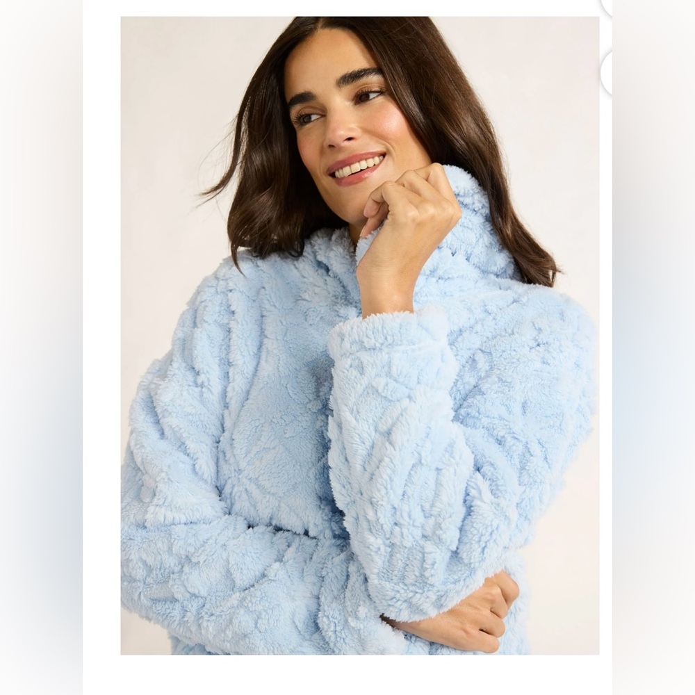 Joyspun Women’s Light Blue Hooded Sweater! NWT! Size XS! - Picture 1 of 6